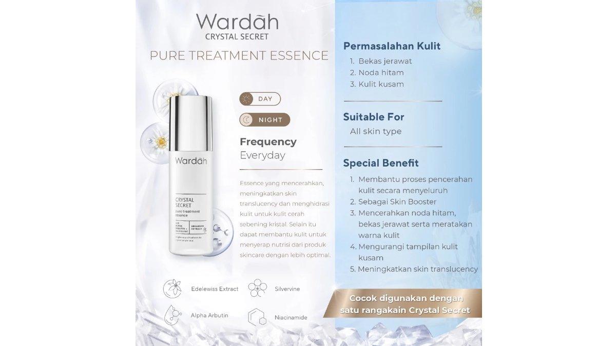 Wardah Crystal Secret Pure Treatment Essence