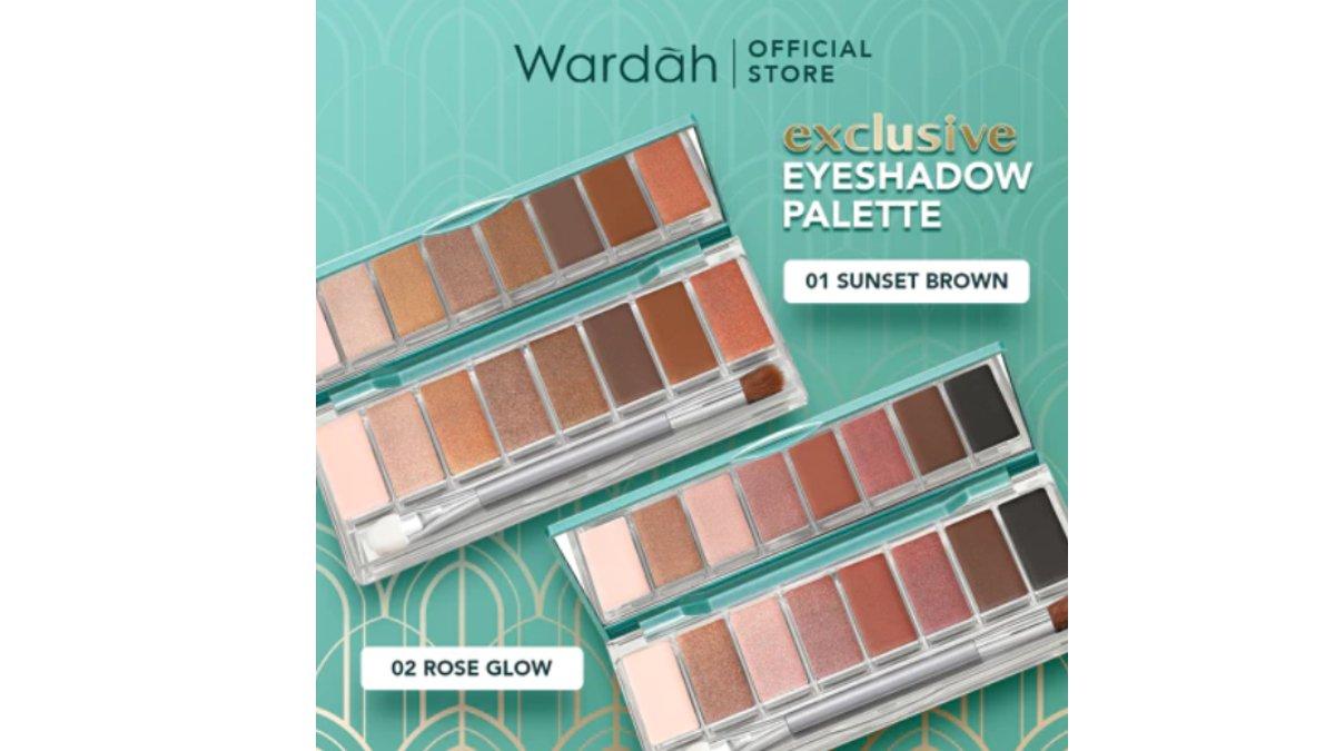 Wardah Exclusive Eyeshadow Palette 9 Warna
