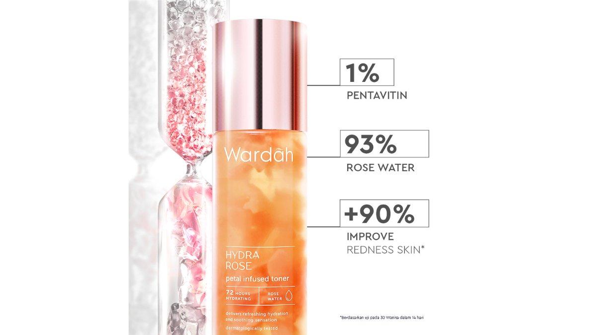 Wardah Hydra Rose Petal Infused Toner