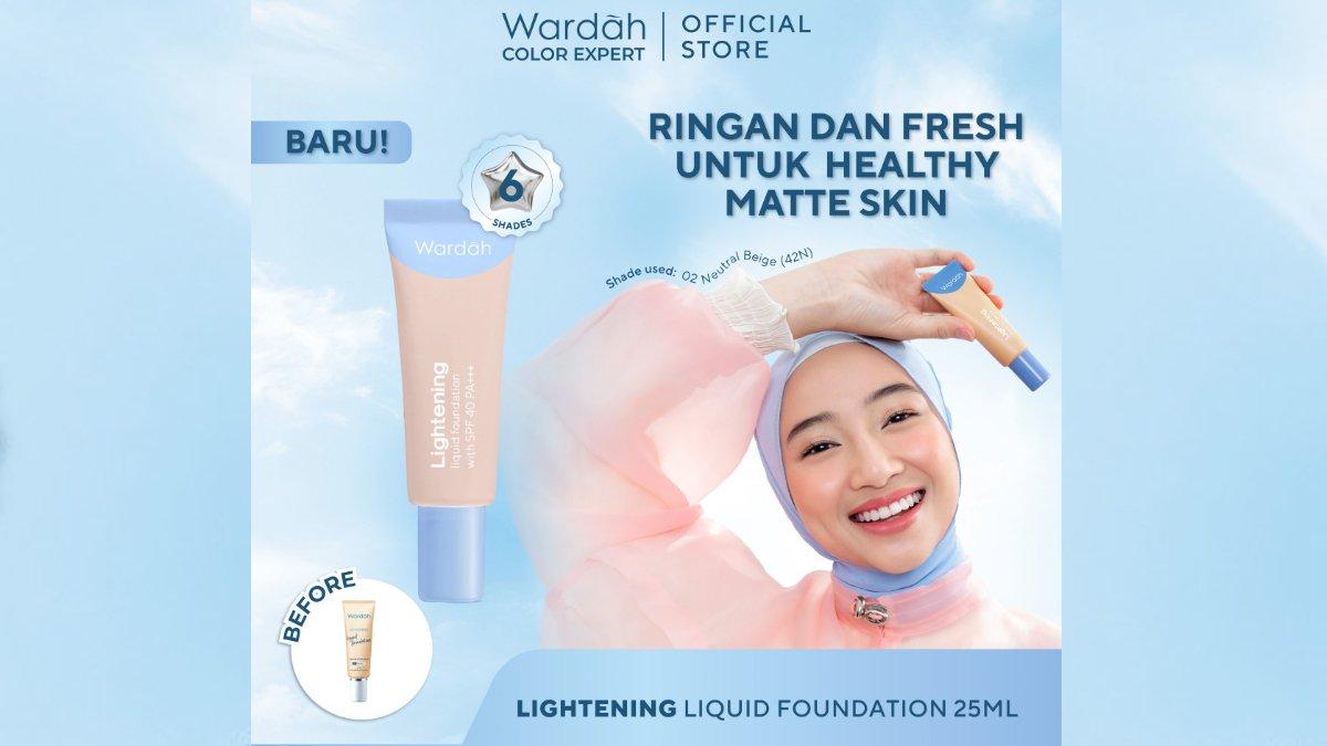 Wardah Lightening Liquid Foundation