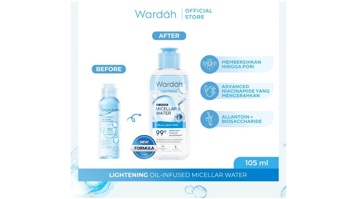 Wardah Lightening Oil-Infused Micellar Water 55 ml
