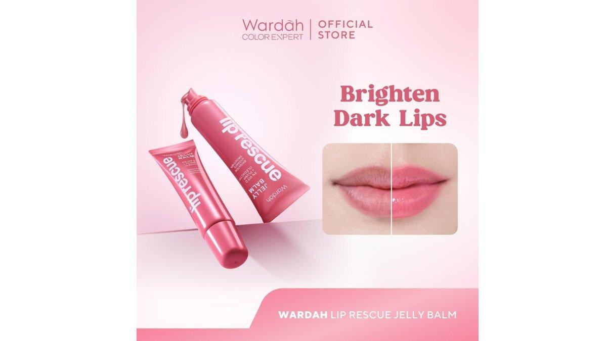 Wardah Lip Rescue Jelly Balm Dusty Rose
