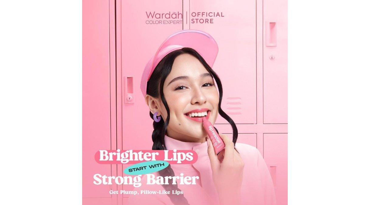 Wardah Lip Rescue Jelly Balm Dusty Rose