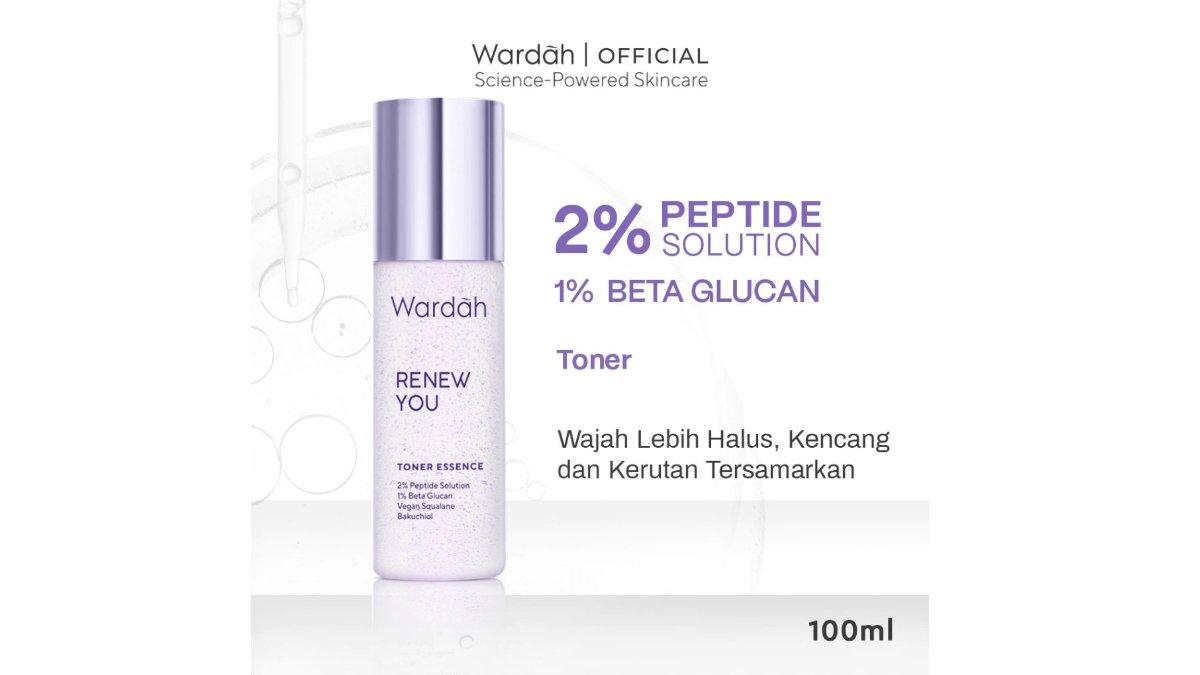 Wardah Peptide Solution + Beta Glucan Renew You Toner Essence