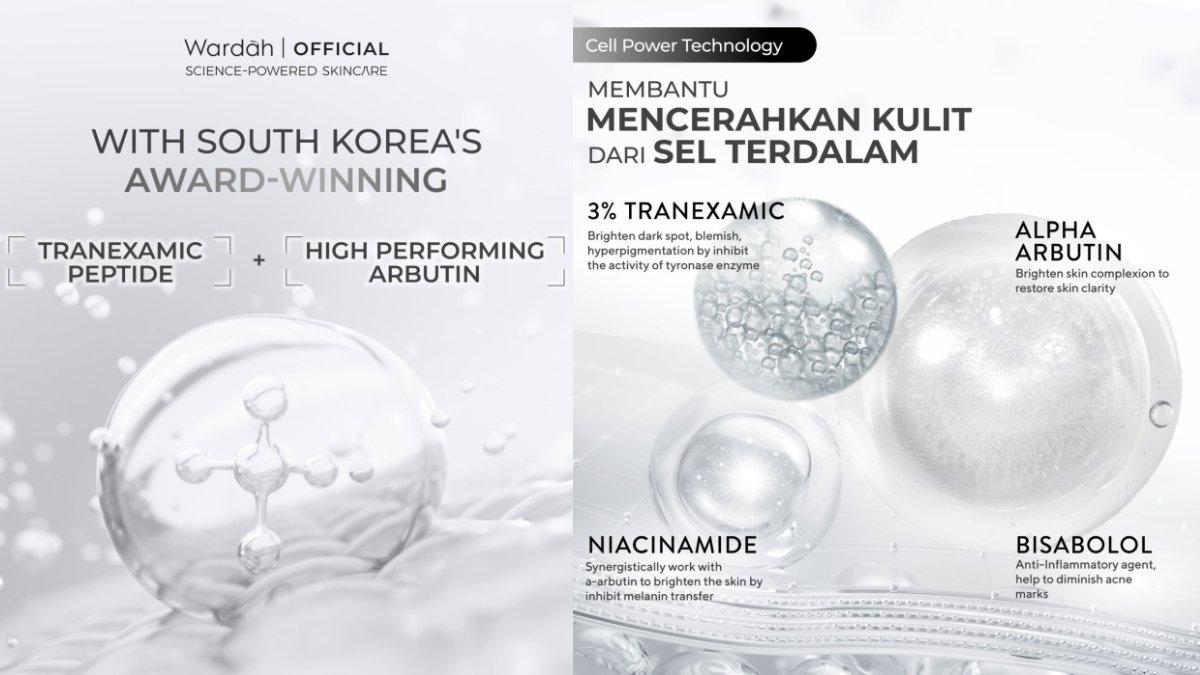 Wardah Tranexamic Acid + Alpha Arbutin Crystal Secret Dark Spot Brightening Serum