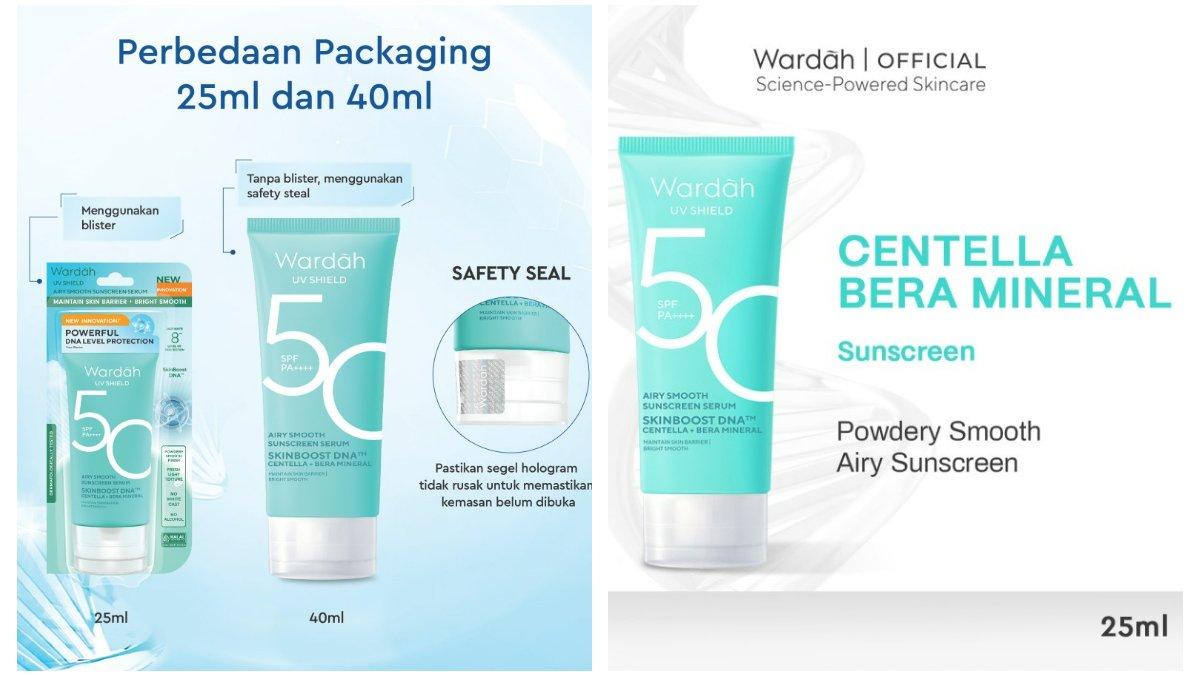 Wardah UV Shield Airy Smooth Sunscreen Serum SPF 50 PA++++