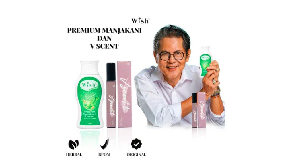Wish Boyke Paket Premium Manjakani 125ml & V Scent