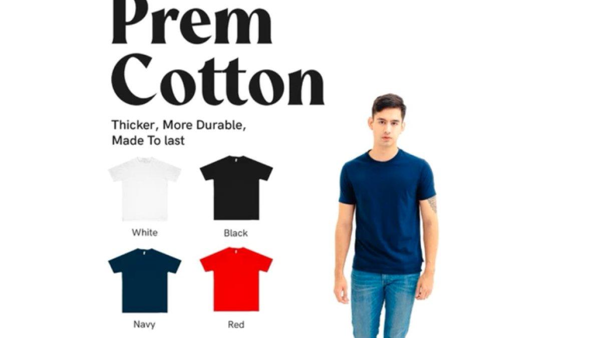 YARN & SPINDLE Kaos Polos Premium Cotton 24 s