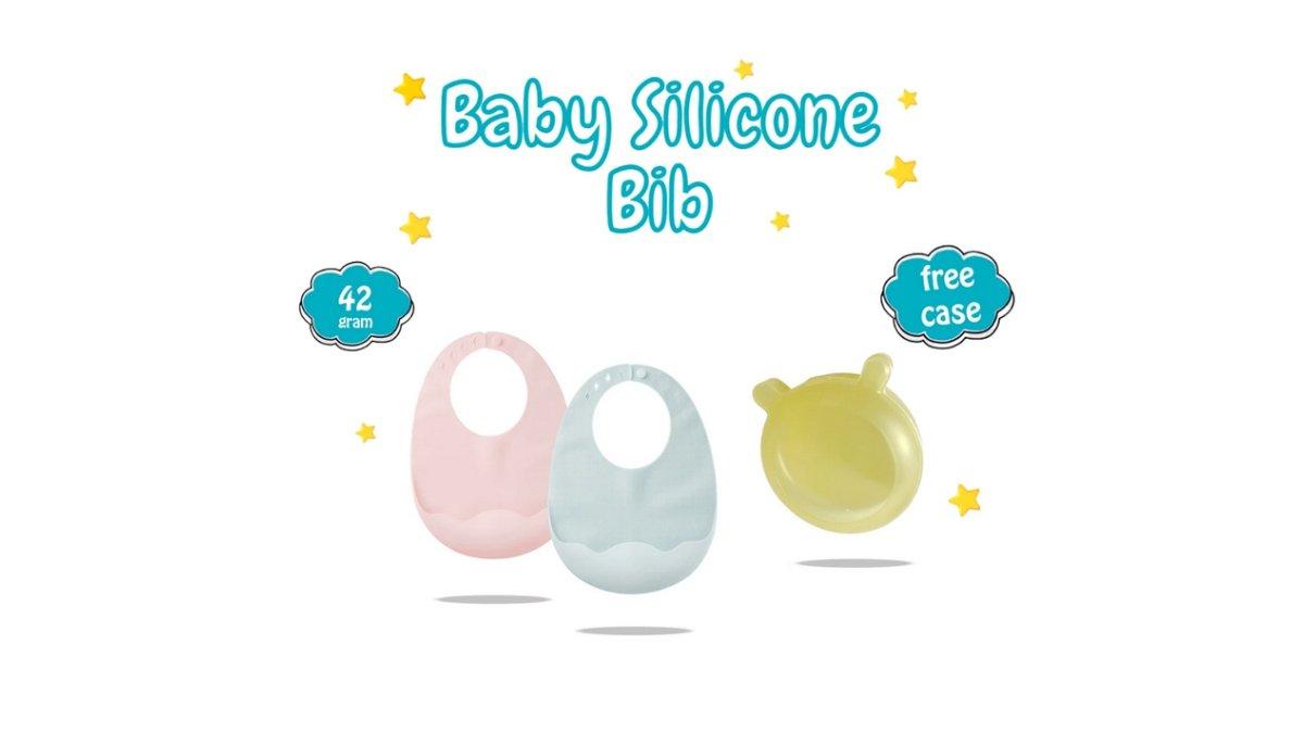 Yoppo Baby Silicone Bib 