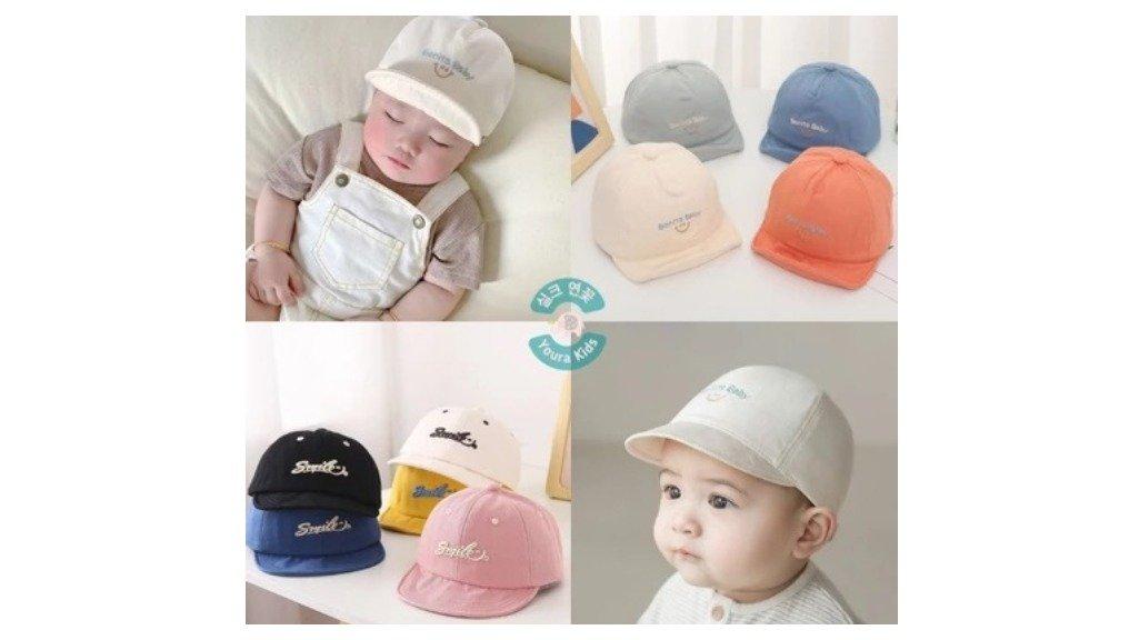 Youra Kids - 6bln - 3thn | Topi Baseball Anak Bayi Batita-BONITA BABY x SMILE