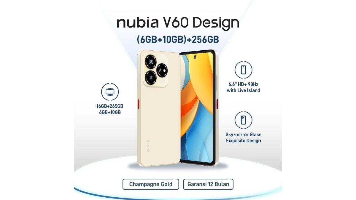 nubia V60 Design