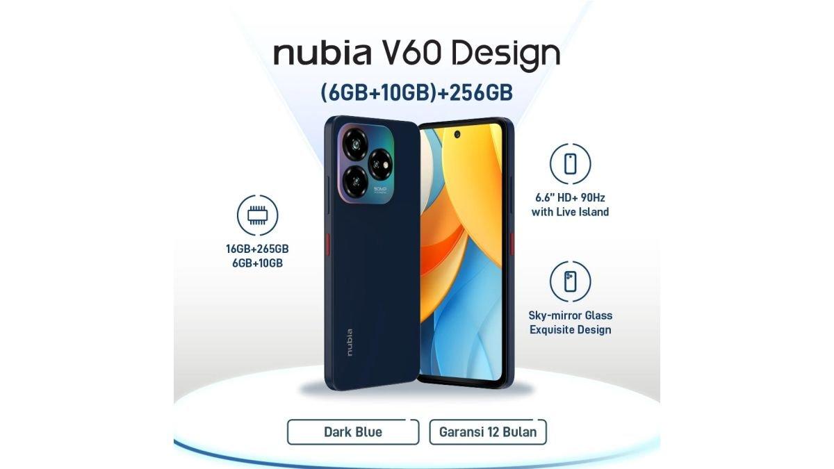nubia V60 Design