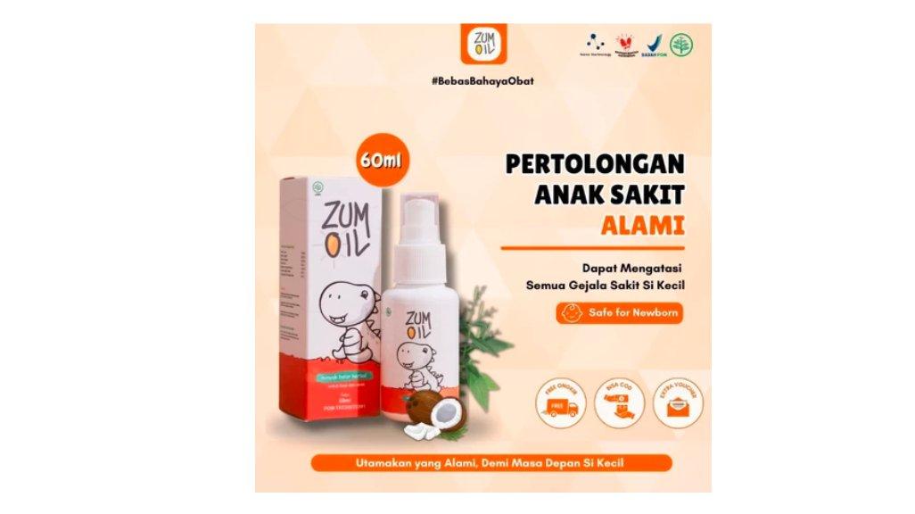 ZUMOIL - Minyak Balur Demam, Batuk Dan Pilek