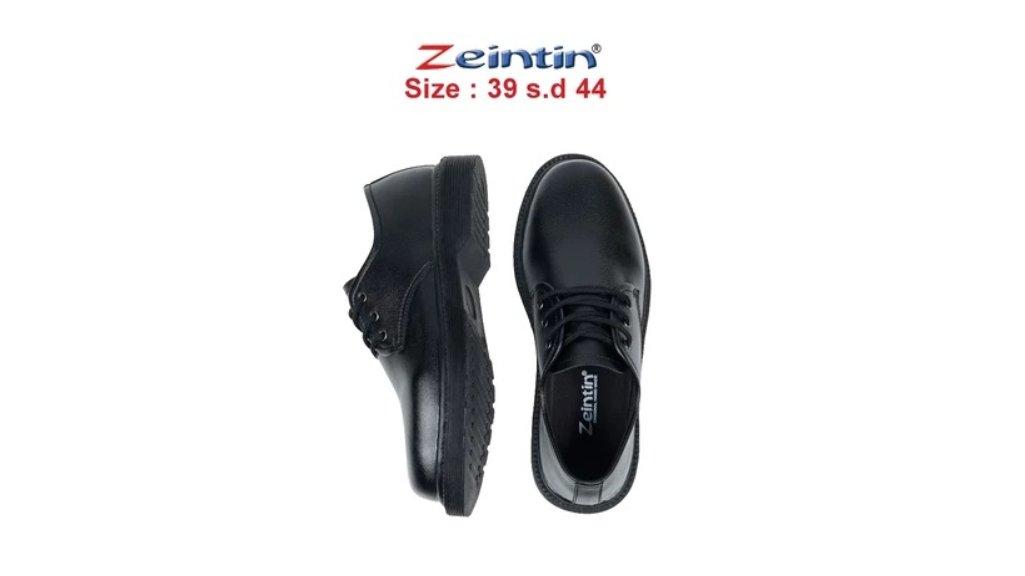 Zeintin - Sepatu Formal Pria Full Hitam Pantofel Tali Docmart Pria Loafers OD