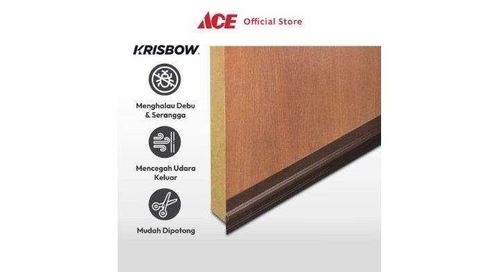 ACE - Krisbow Penutup Lubang Bawah Pintu Pvc-Karet 91 Cm