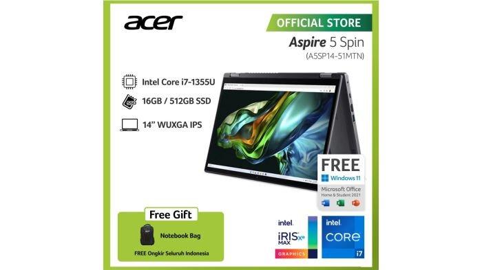 acer Aspire 5 Spin A5SP14-51MTN