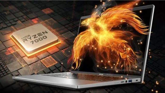 Ilustrasi Prosesor AMD Ryzen 7000