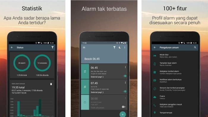 Aplikasi AMdroid Smart Alarm Clock