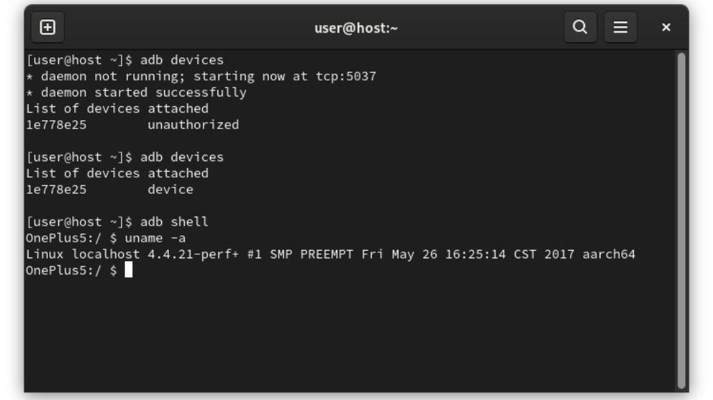 Android debug bridge.