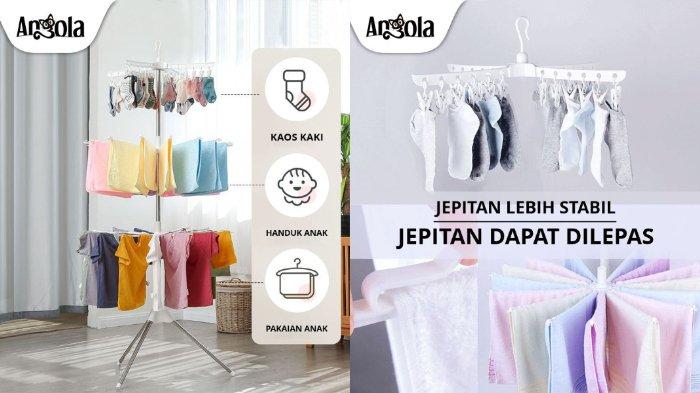 Angola Jemuran Baju Bayi D06