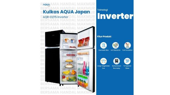 AQUA Japan Kulkas 2 Pintu AQR-D275R