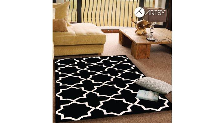 Artholic Karpet 80x150cm Anti Slip Sweden hadir dengan lapisan bawah anti slip.
