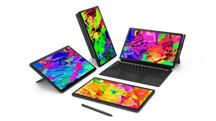 Ilustrasi pemakaian ASUS Vivobook 13 Slate OLED