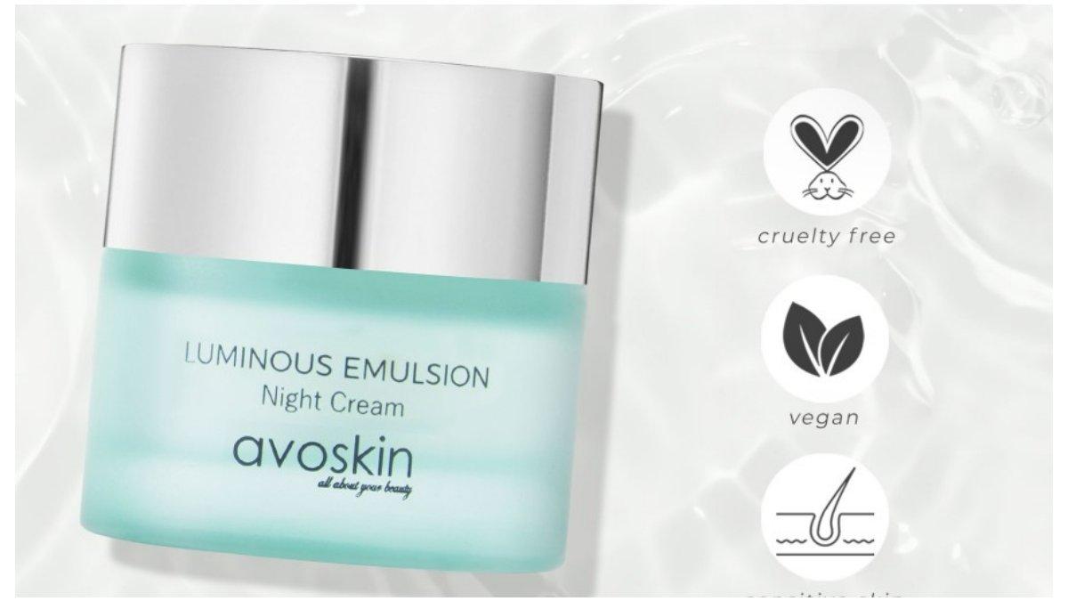 avoskin Luminous Emulsion Night Cream