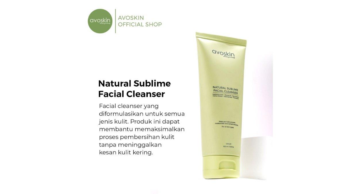 avoskin Natural Sublime Facial Cleanser