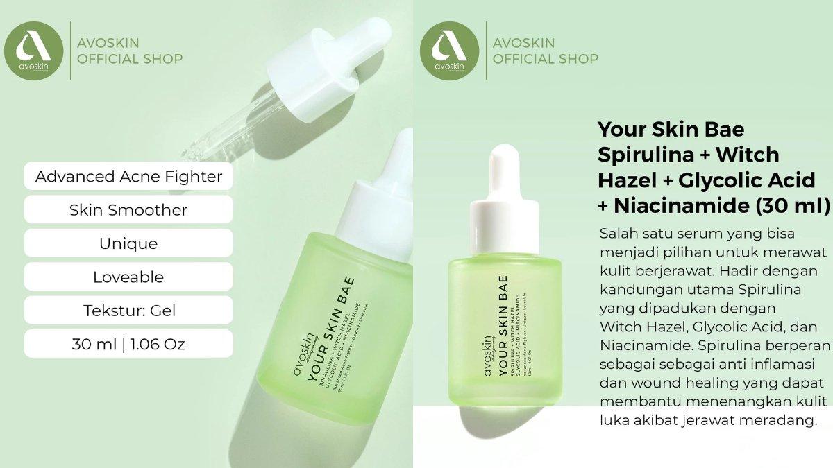 avoskin Your Skin Bae Spirulina