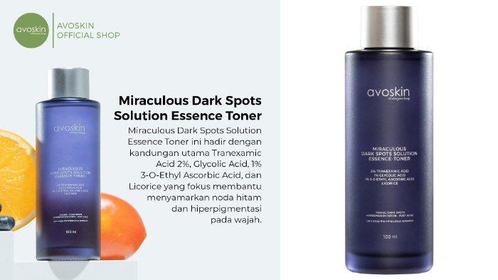 avoskin Miraculous Dark Spots Solution Essence Toner 100 ml.
