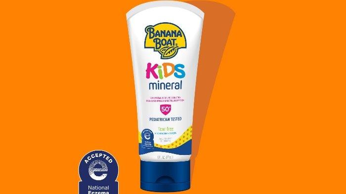 Banana Boat Kids Sensitive Mineral Sunscreen Lotion