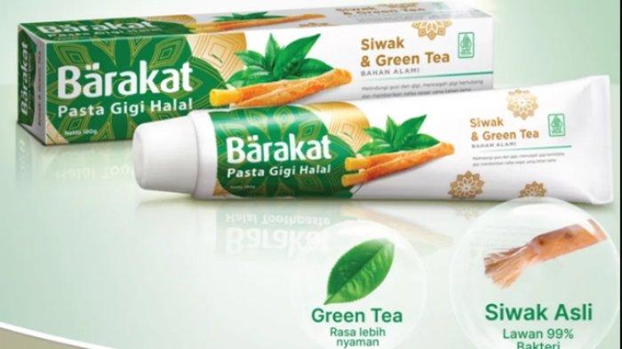 BARAKAT Pasta Gigi Siwak & Greentea