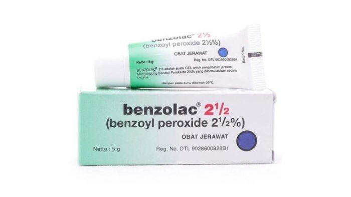 Benzolac 2.5  persen - Salep Obat Jerawat