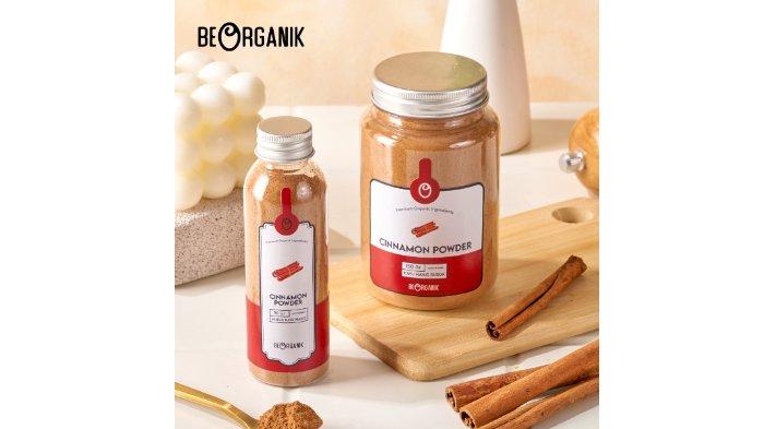 Beorganik Cinnamon Powder beragam kemasan 