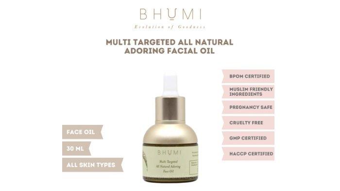 BHUMI Multi Targeted All Natural Adoring Face Oil Serum