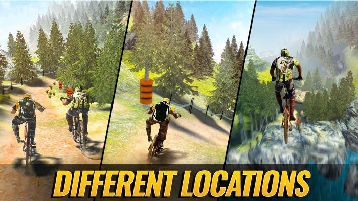 Game balap sepeda Bike Clash tidak kalah seru untuk dimainkan di HP Android
