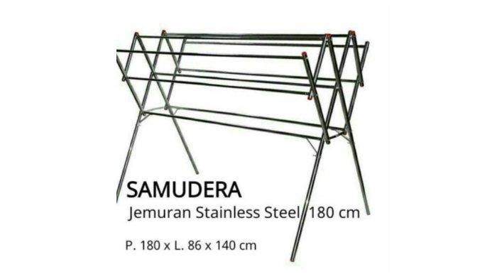 BINA KARYA Jemuran Baju Stainless Steel SAMUDERA.