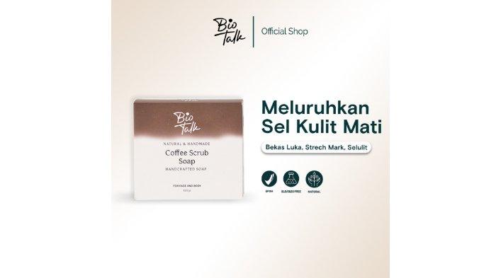 biotalk coffee body scrub.