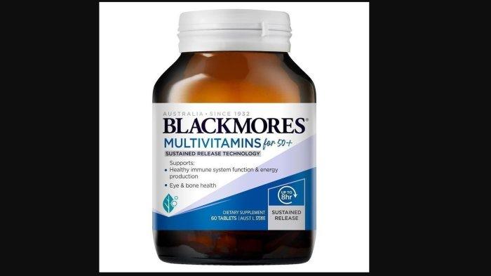 Blackmores Multivitamin 50+ Atasi Lelah Otot Lansia Vitamin Orang Tua