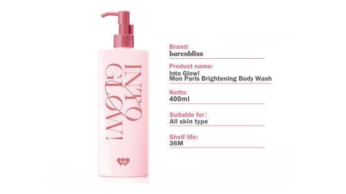 BNB Barenbliss Into Glow! Mon Paris Brightening Body Wash