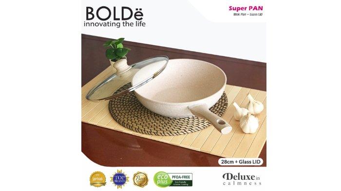 BOLDe Super Pan Wok Granite Beige 30 Cm