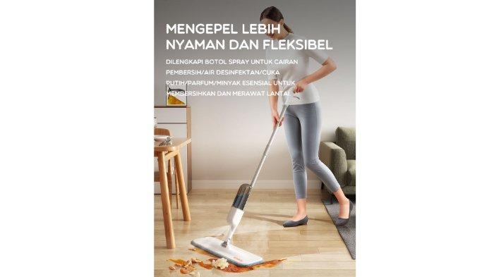 BONBOX BCT806 Alat Pel Spray lebh efisien dalam membersihkan berbagai jenis lantai.