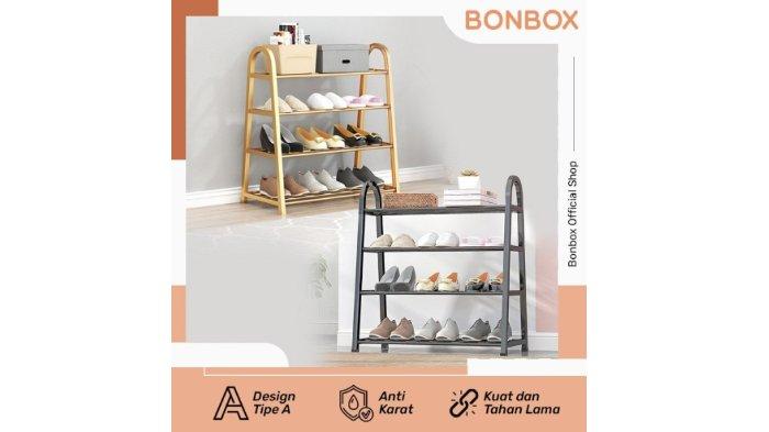 BONBOX BFS701 Shoe Rack hadir dengan desain modern dan stylish.