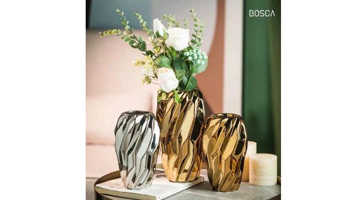 Bosca Living Amethyst Minimalist Ceramic Vase