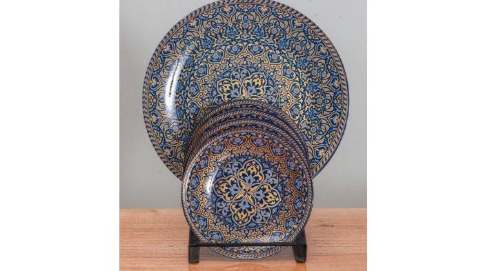 Brighton Plate Set Piring Kue 5 pcs Moroko