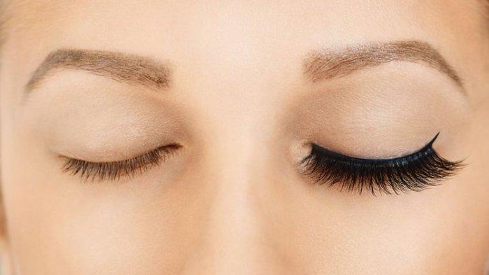 Ilustrasi eyelash extension yang sesuai dengan bentuk mata.