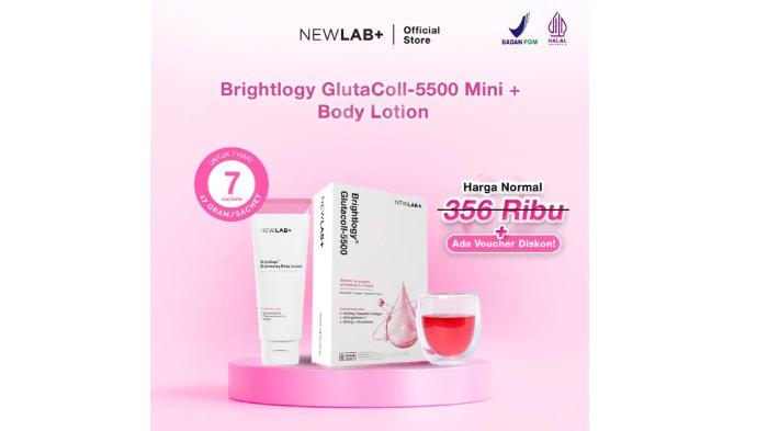 Brightlogy Mini Glutacoll-5500 & Brightlogy Body Lotion Tube