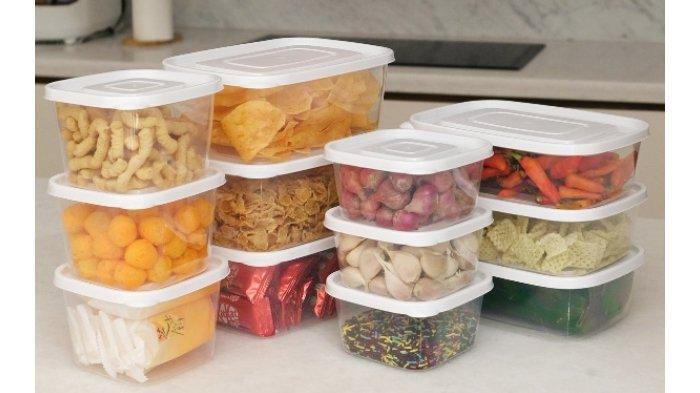 Calista Rumoi Bening Sealware hadir dengan desain transparan sekaligus variasi ukuran lengkap untuk simpan aneka bahan