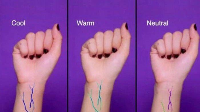 Cara cek undertone lewat tangan
